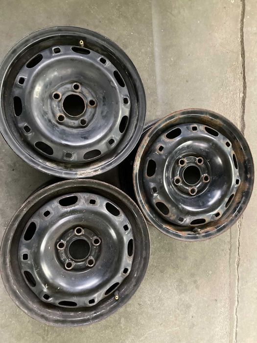 Felga stalowa 14 cali VW Polo Fabia Ibiza 6x14 et43 5x100 polo zapas