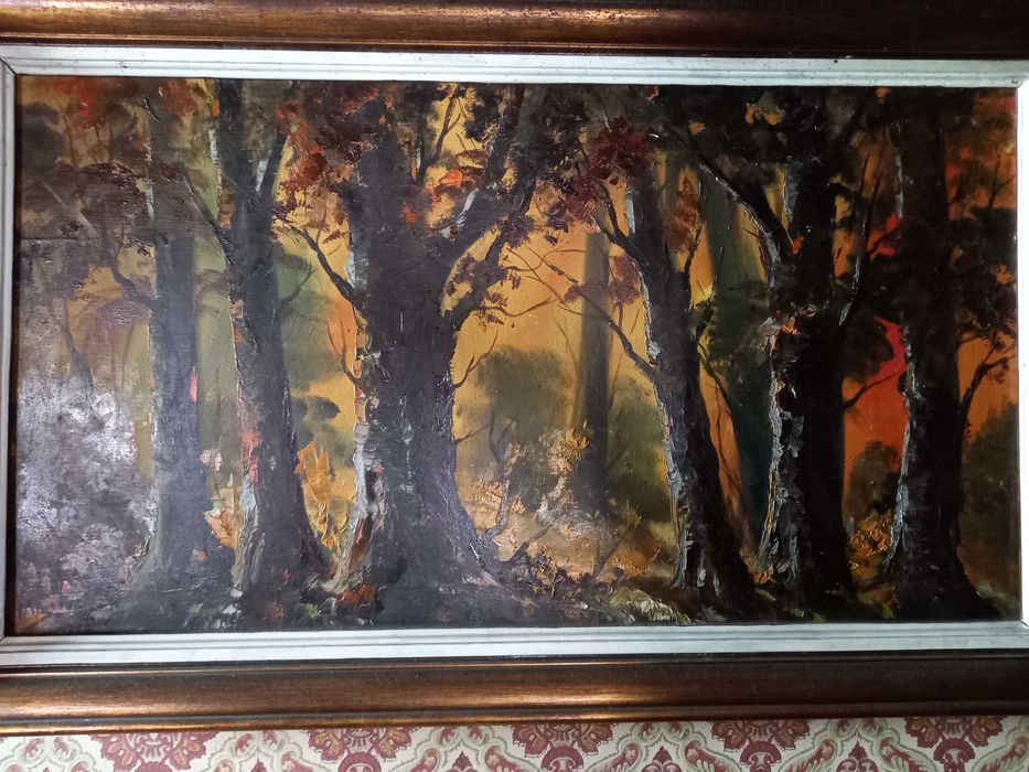 Quadros (4) a óleo do pintor J. Hilário Roberto