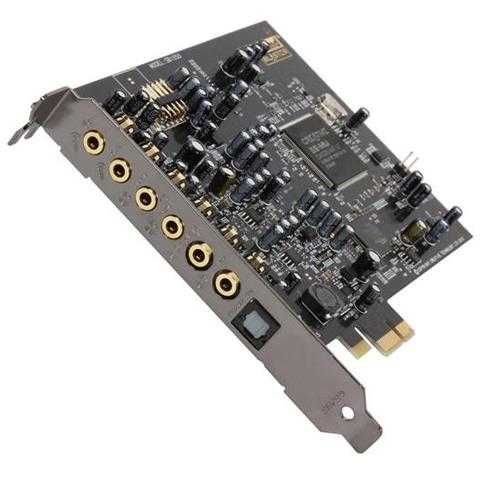 Placa Som PCIe Creative Sound Blaster Audigy RX 7.1 Eax HD 106 dB SBX