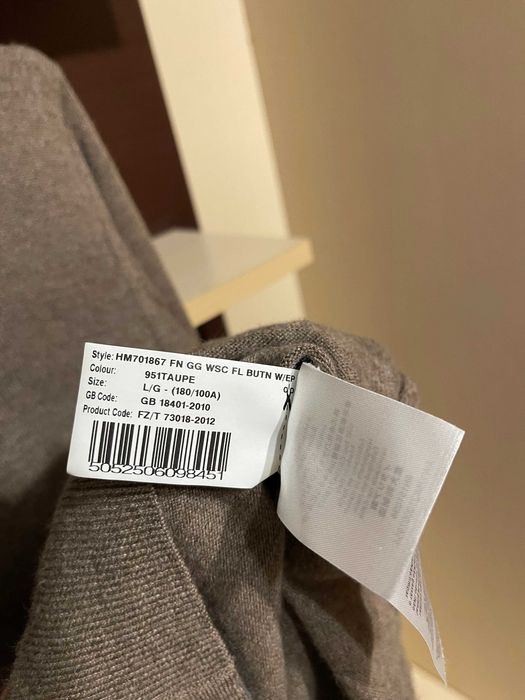 Hackett, Мериносова вовна, Шовк та Кашемір преміальний светр