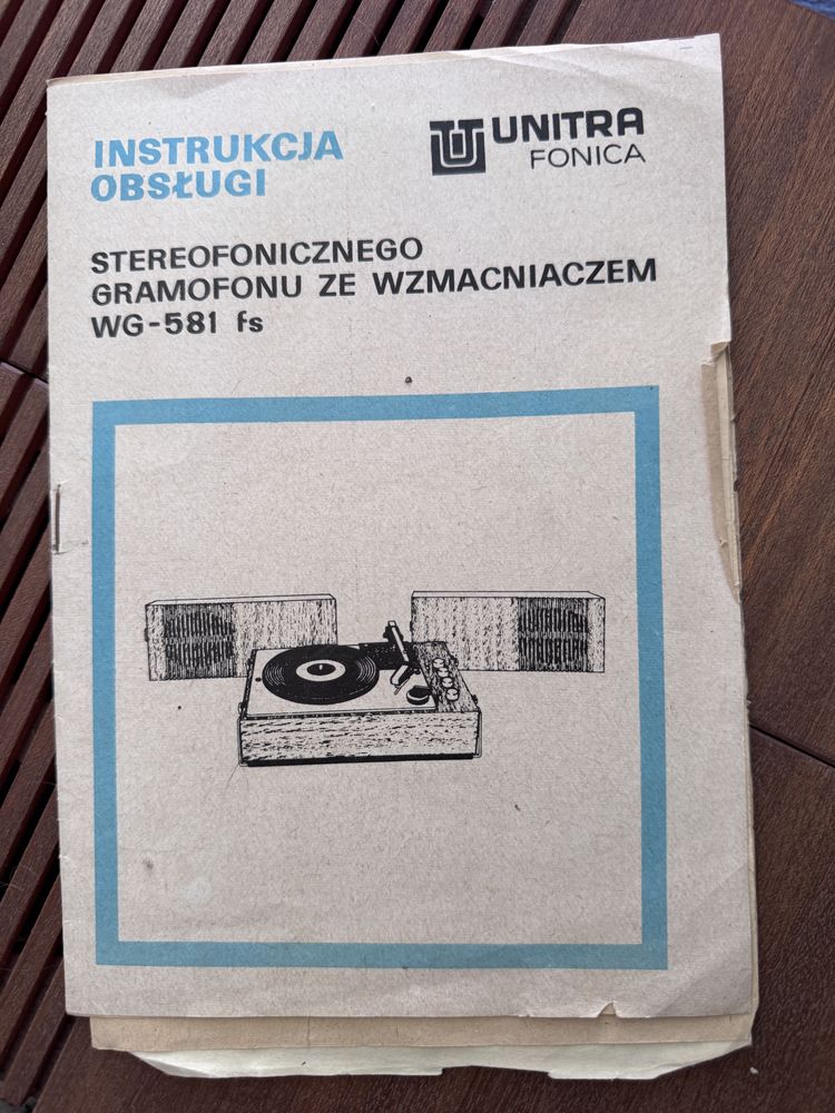 Gramofon Unitra Fonica