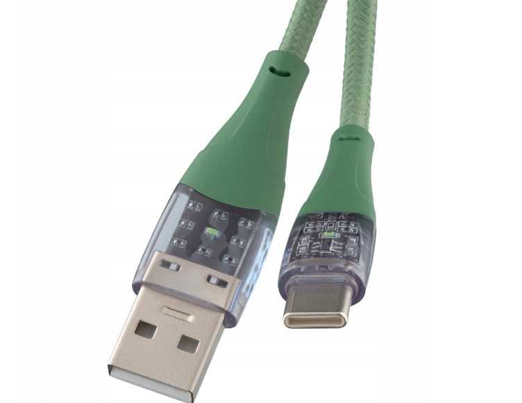 Kabel USB-A - USB-C Do Szybkiego Ładowania Ładowarki Telefonu Laptopa