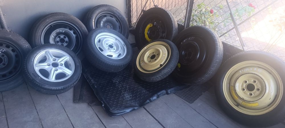 Колесо,Запаска,Докатка  4*98 /5*100/4/100r13,r14,r15,r16,r17