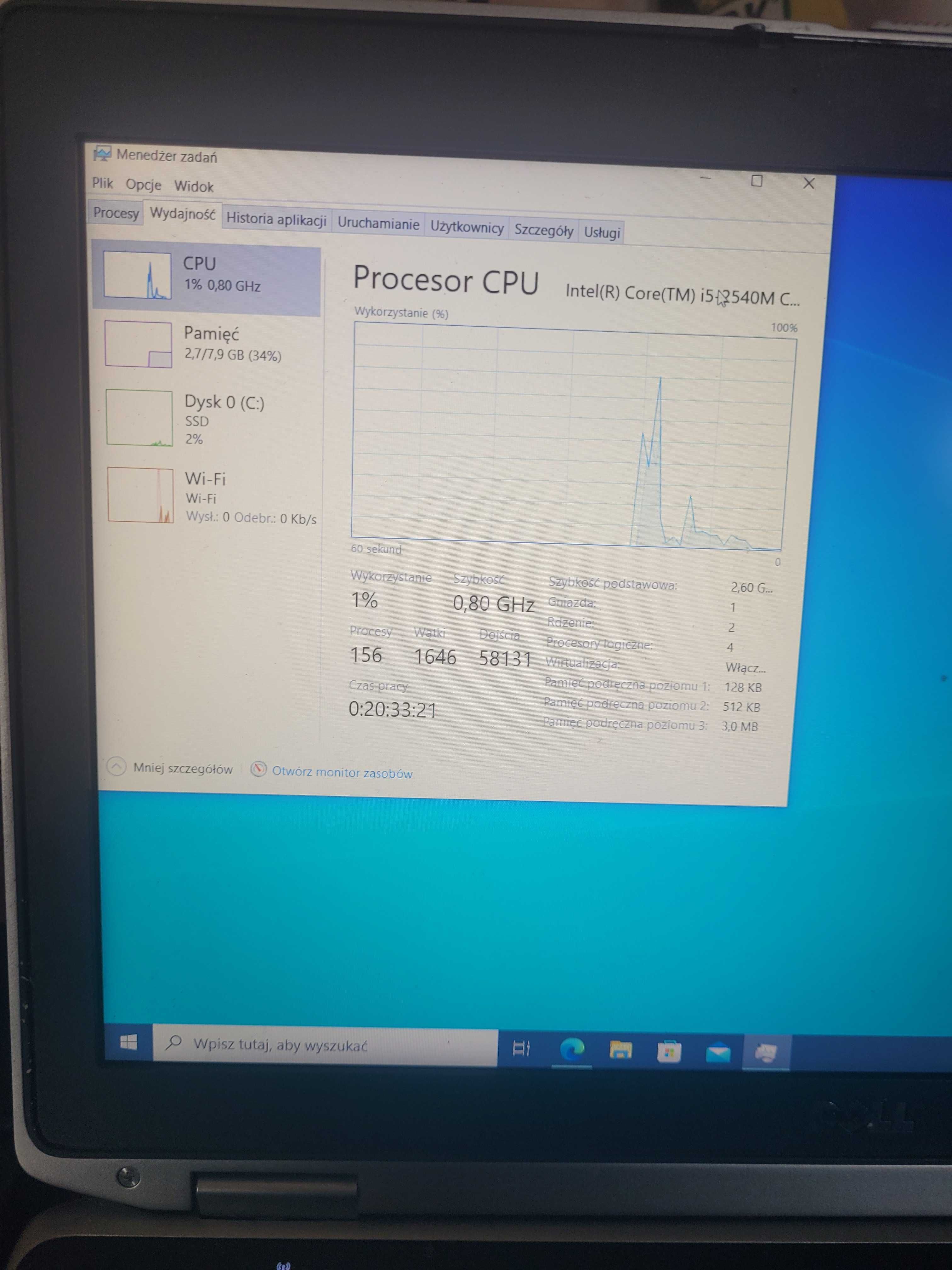 Laptop Latitude e 6520