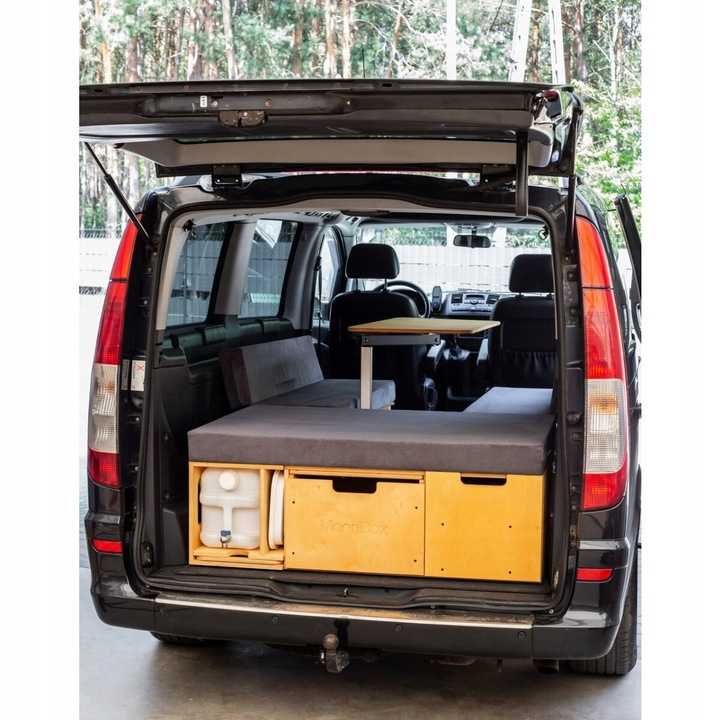 Zabudowa moduł box turystyczny kamper van 119 modify naturalna