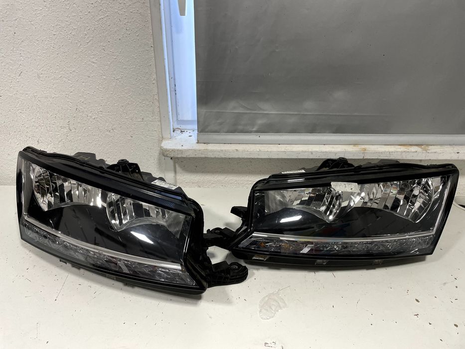 LAMPA PRAWA LEWA Skoda Fabia III z  led  6V1 reflektor przód h7 led