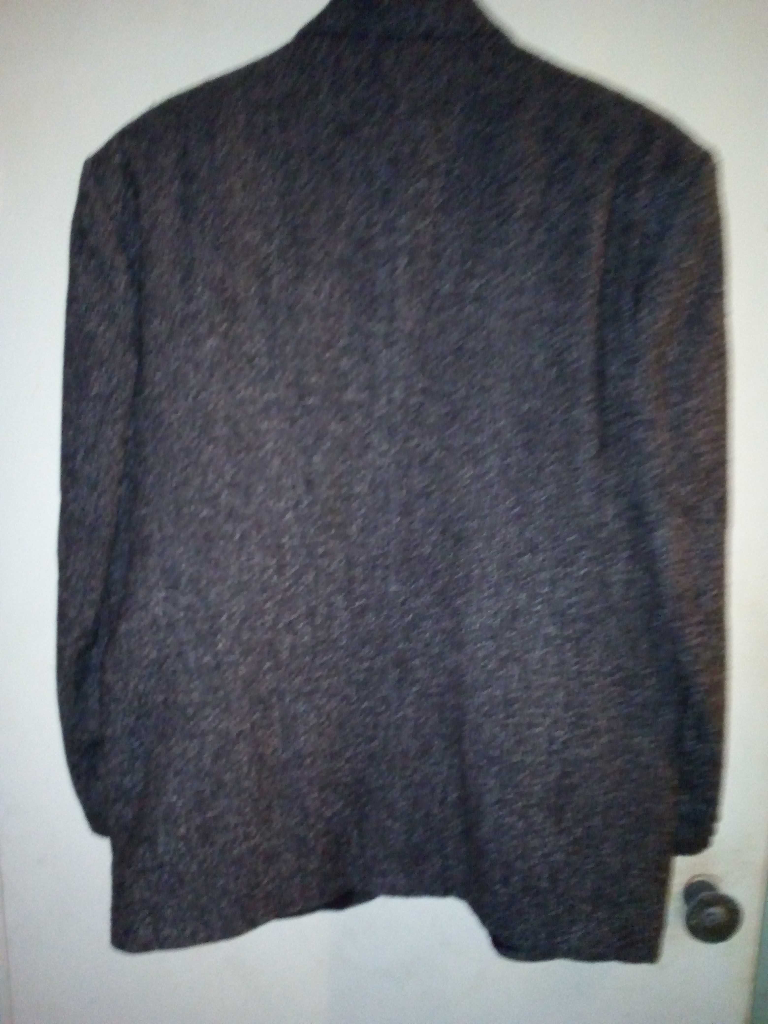Мужской пиджак , цвет темно-серый , размер 50 , рост 3 , Турция .