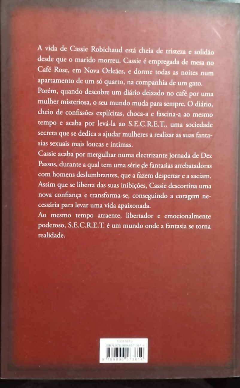 Livro "S.E.C.R.E.T" de  L. Marie Adeline