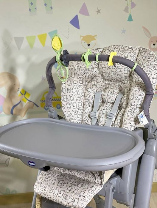 Стільчик для годування Chicco Polly Magic Relax Годувальне крісло чіко