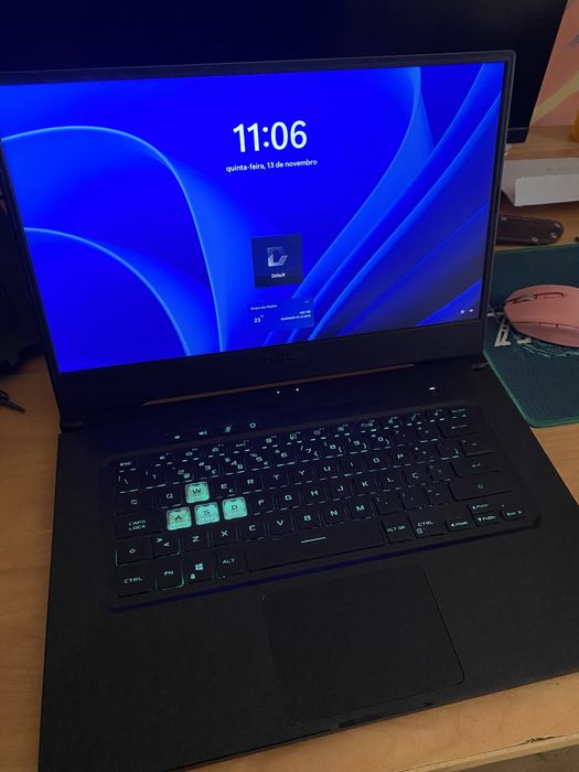 ASUS TUF DASH F15 FX516PE - Laptop gaming potente e ótimas condições