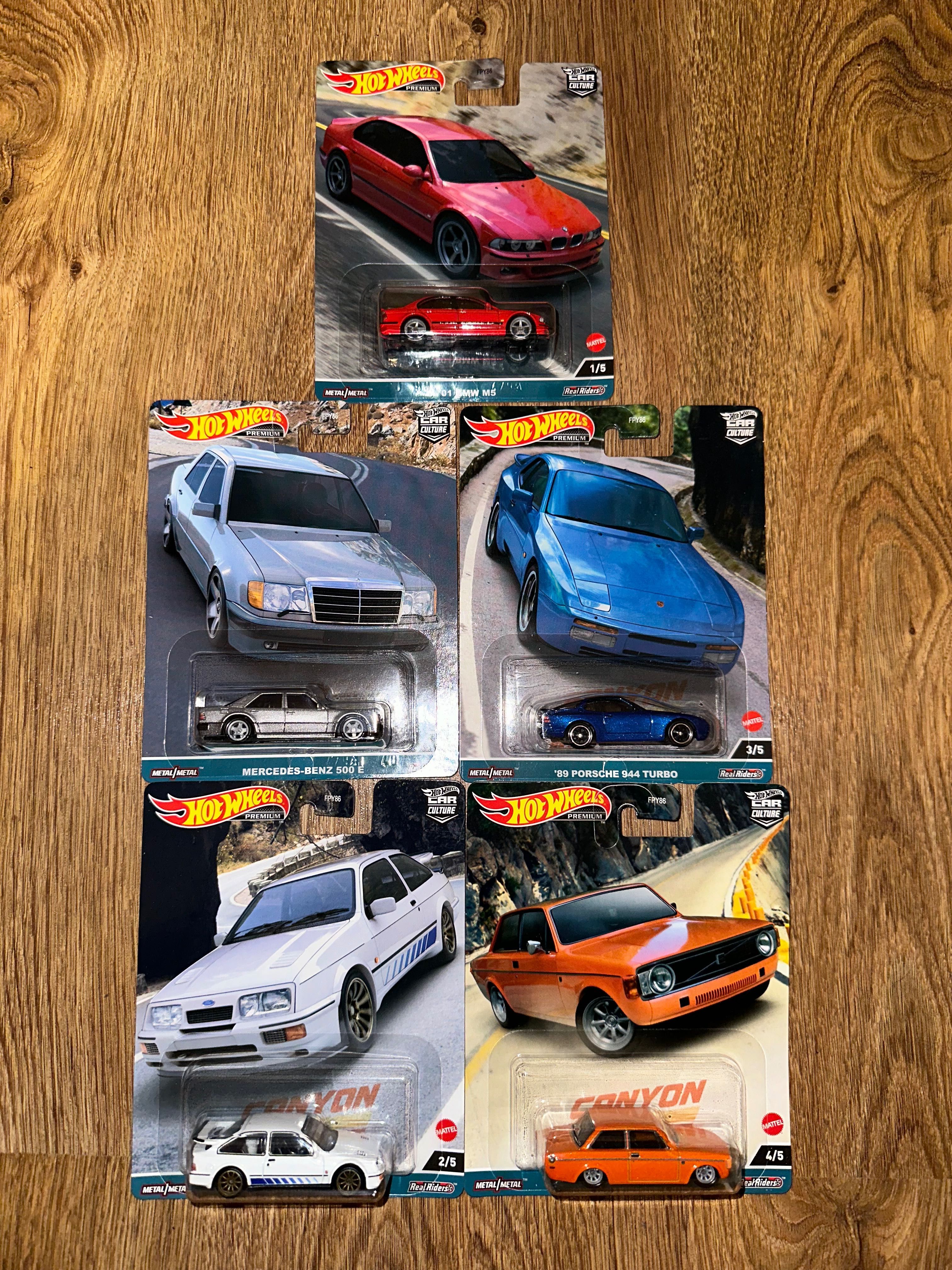 Hot wheels canyon warriors (BMW e39, 500E)