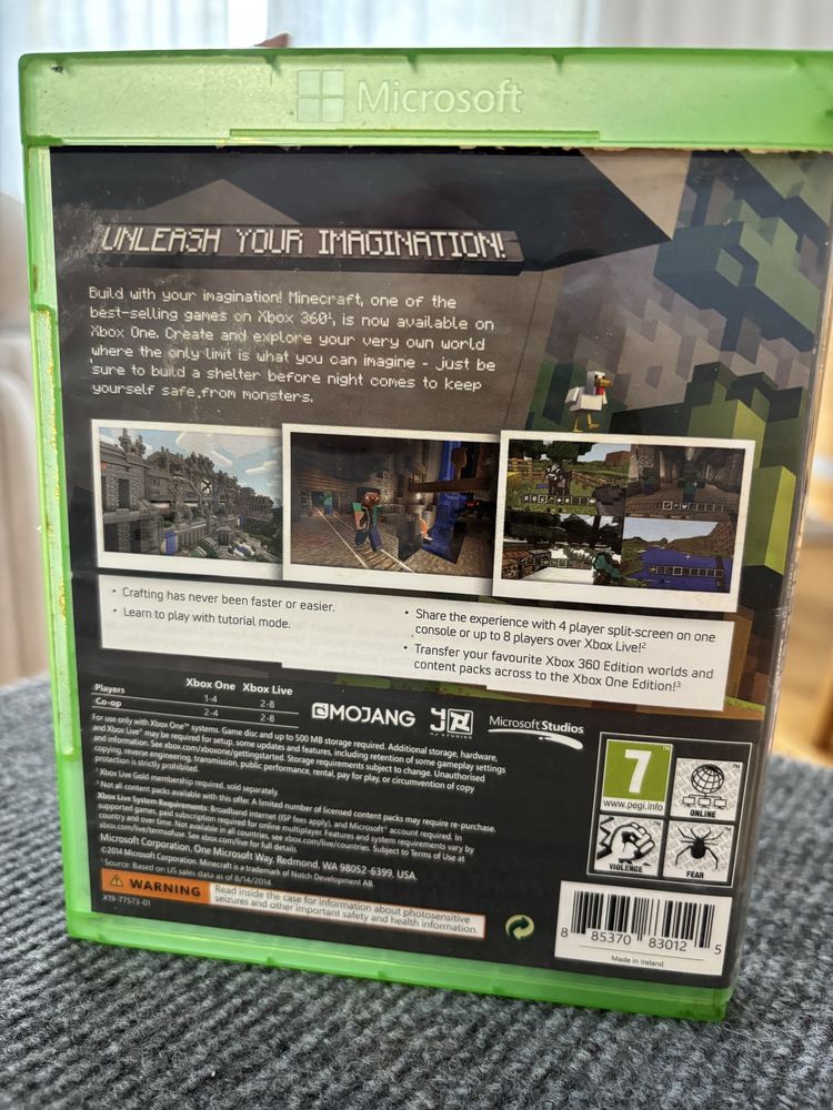 Minecraft Xbox one edition