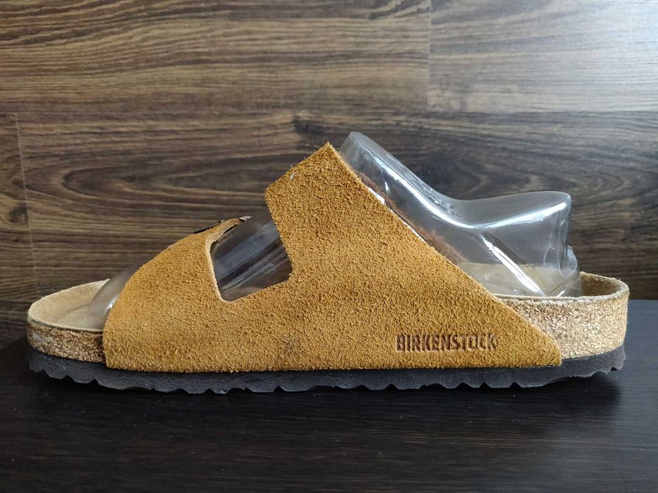 Сандалии Birkenstock Arizona Germany р. 40 стелька 26 см. замш.