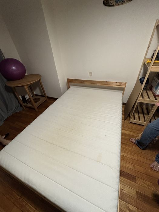 Cama+colchao+estrado