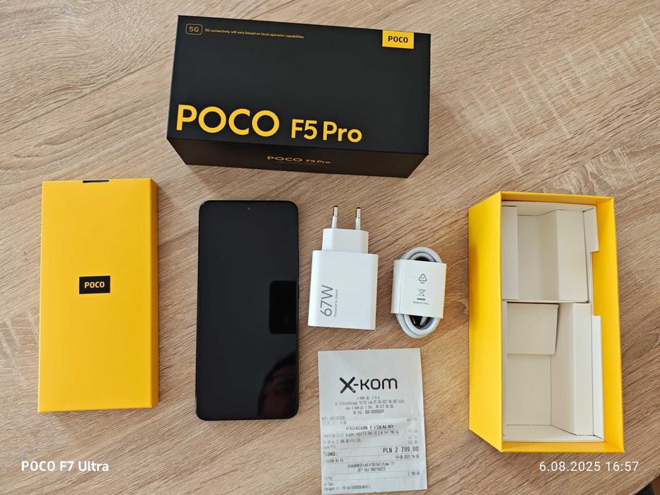 Poco F5 Pro 12/256 - jak nowy