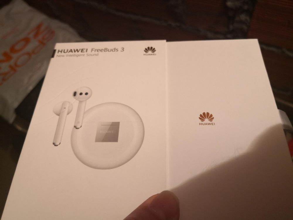 Auriculares wireless Huawei FreeBuds 3 rigorosamente como NOVOS