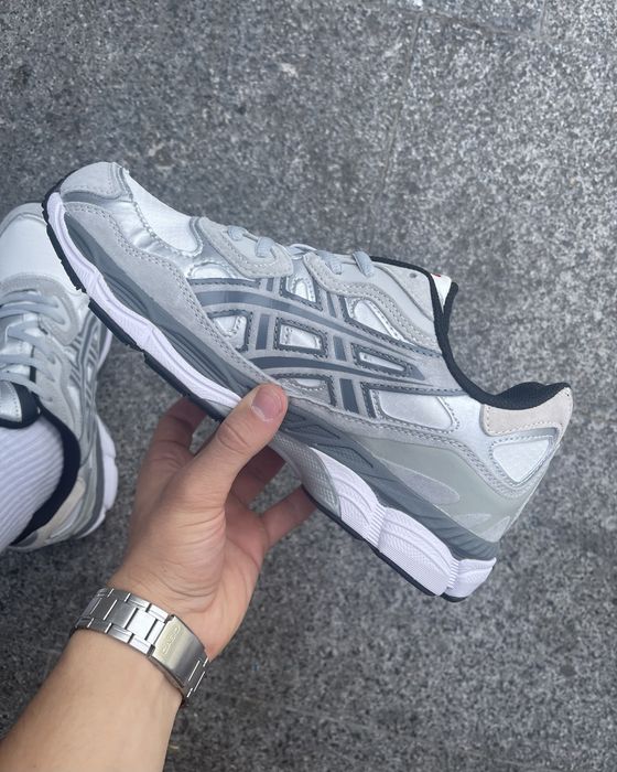 (БЕЗ ПЕРЕДПЛАТ) Asics GEL-NYC Grey/Beige Gore-tex (асікси гор текс)