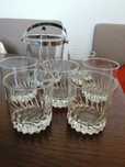 Serviço copos whisky