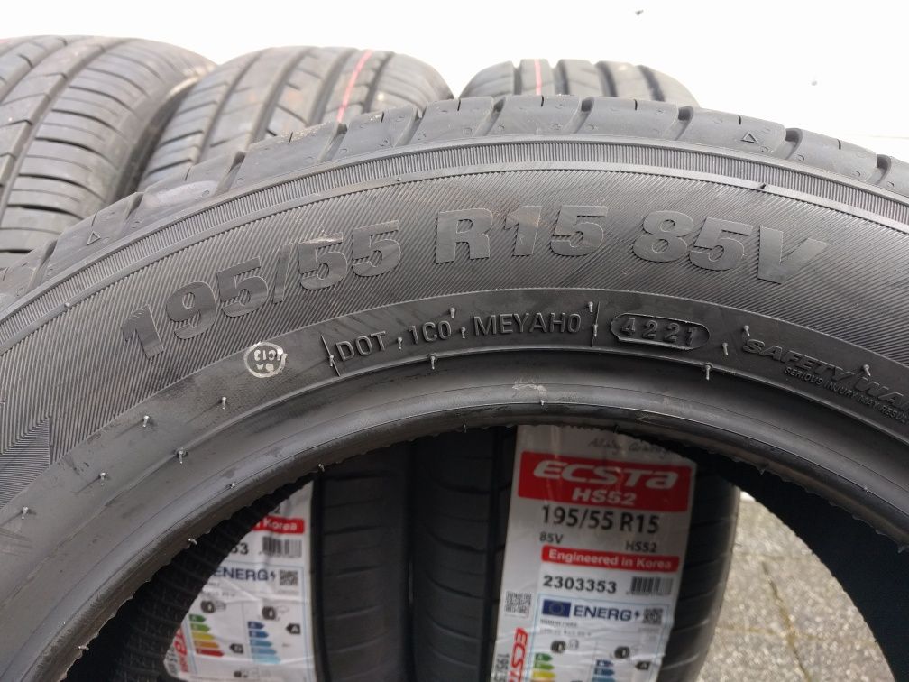 195/55R15 85V Kumho Ecsta HS52 NOWE