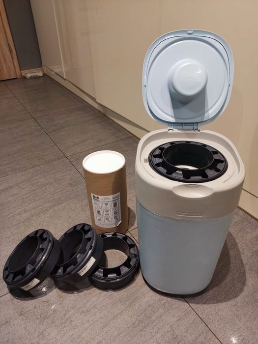 Kosz na pieluchy Tomee Tipee+4 wkłady+folia 70m.