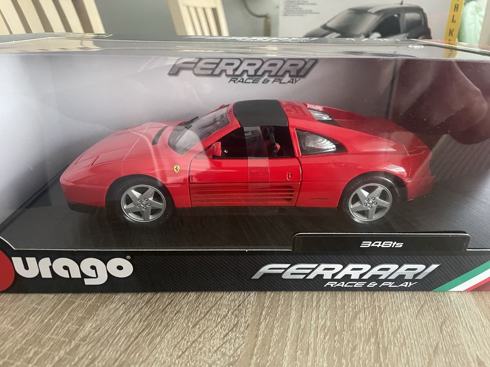 Model Bburago burago Ferrari 348ts stan nowy skala 1:18