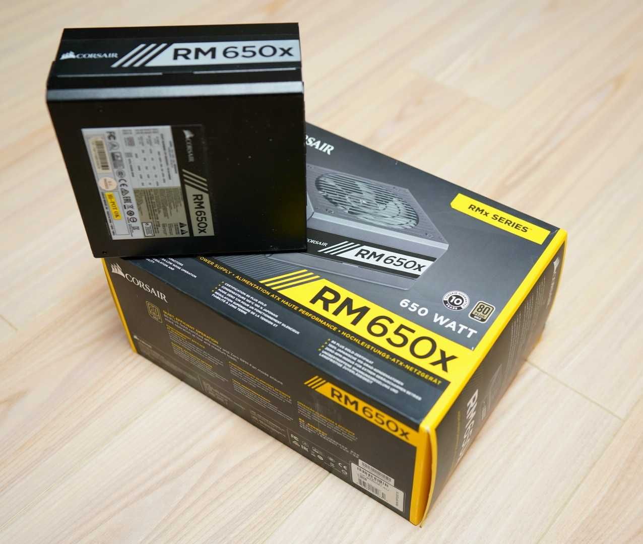 Corsair rm650x модульный Блок Питания Живлення Пк 80 Gold