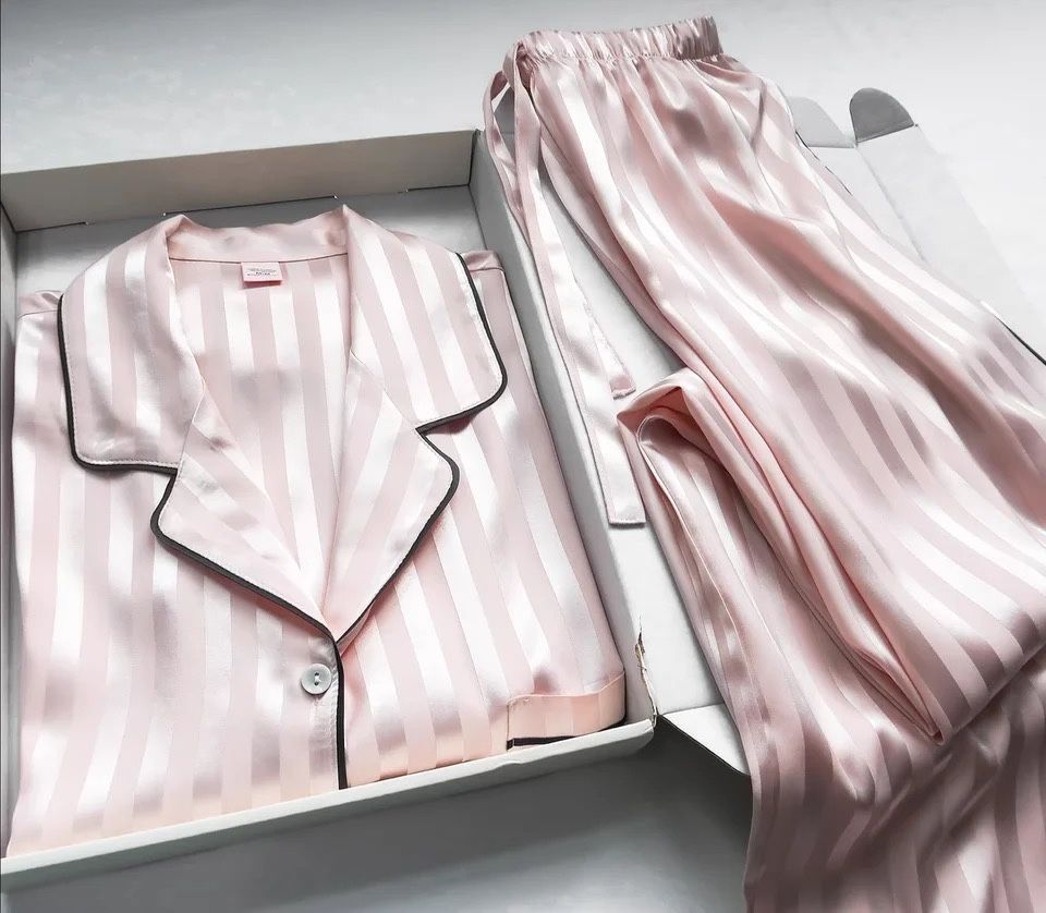 Піжама Victoria's Secret, Satin Long Pajama Set