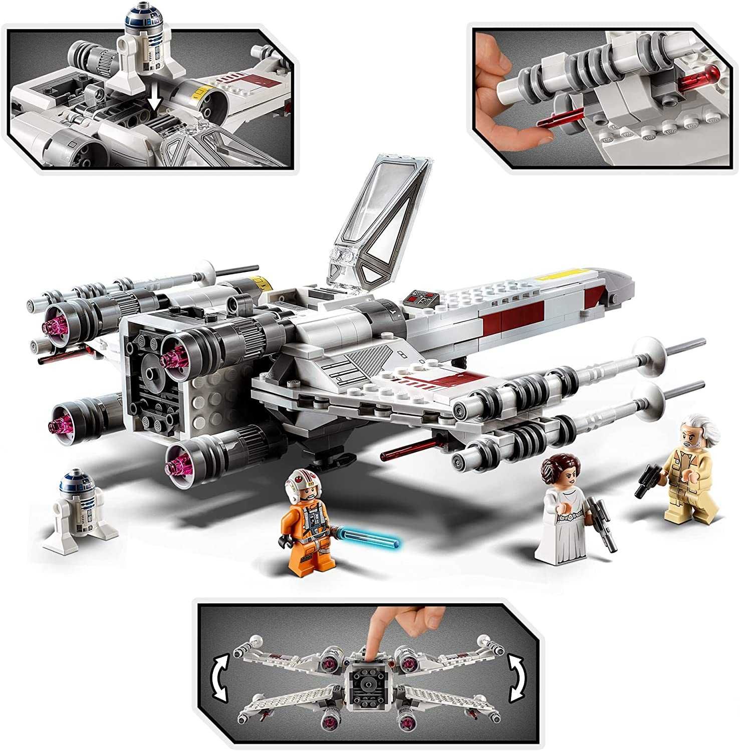 Lego Star Wars 75301 Винищувач Люка Скайуокера X-wing
