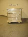 Stolik nocny drewniany sosnowy nr 87 z 3 szufladami 45x48x32