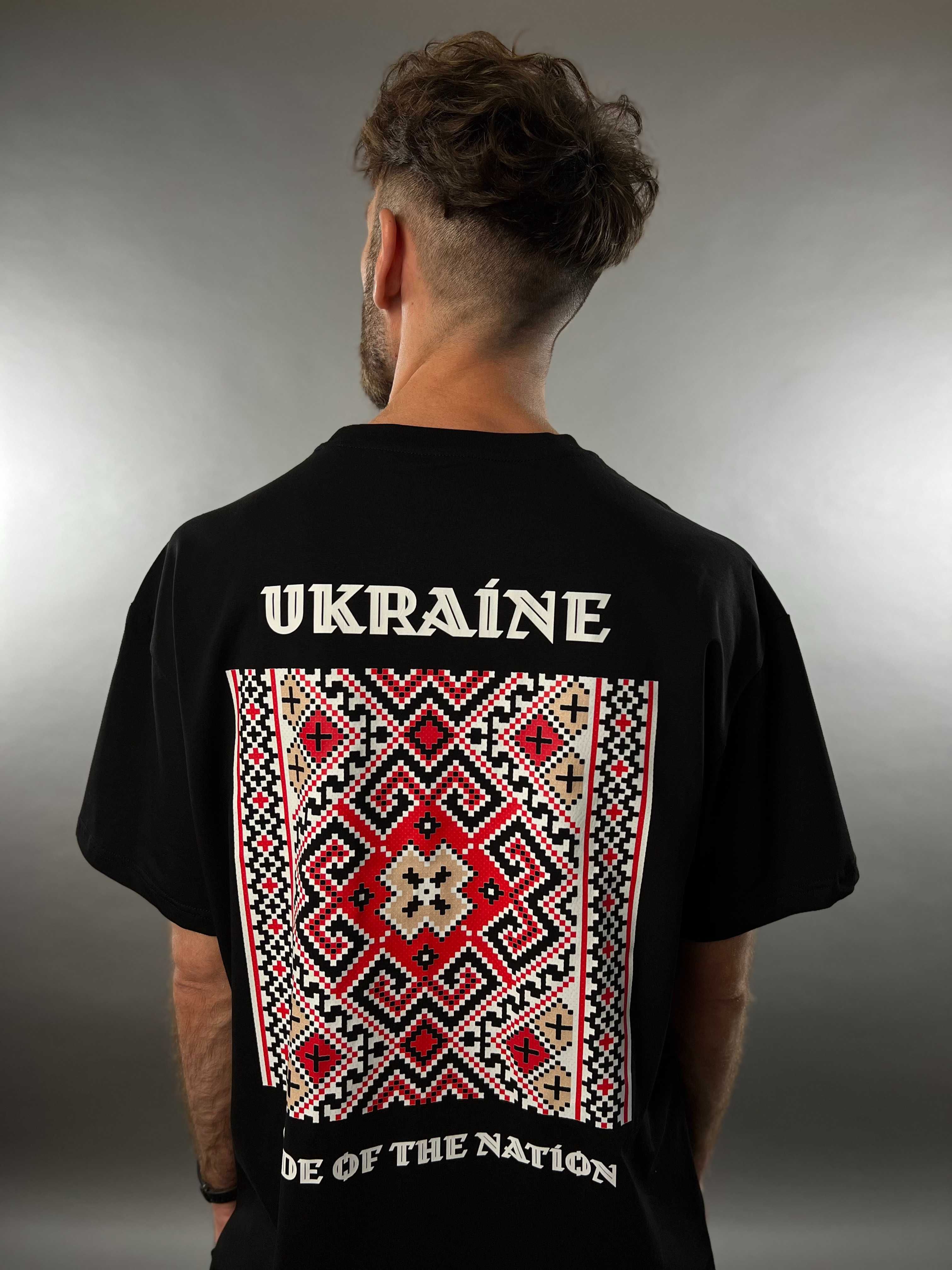 Футболка чорна (оверсайз та класика), від Українського бренду Modee