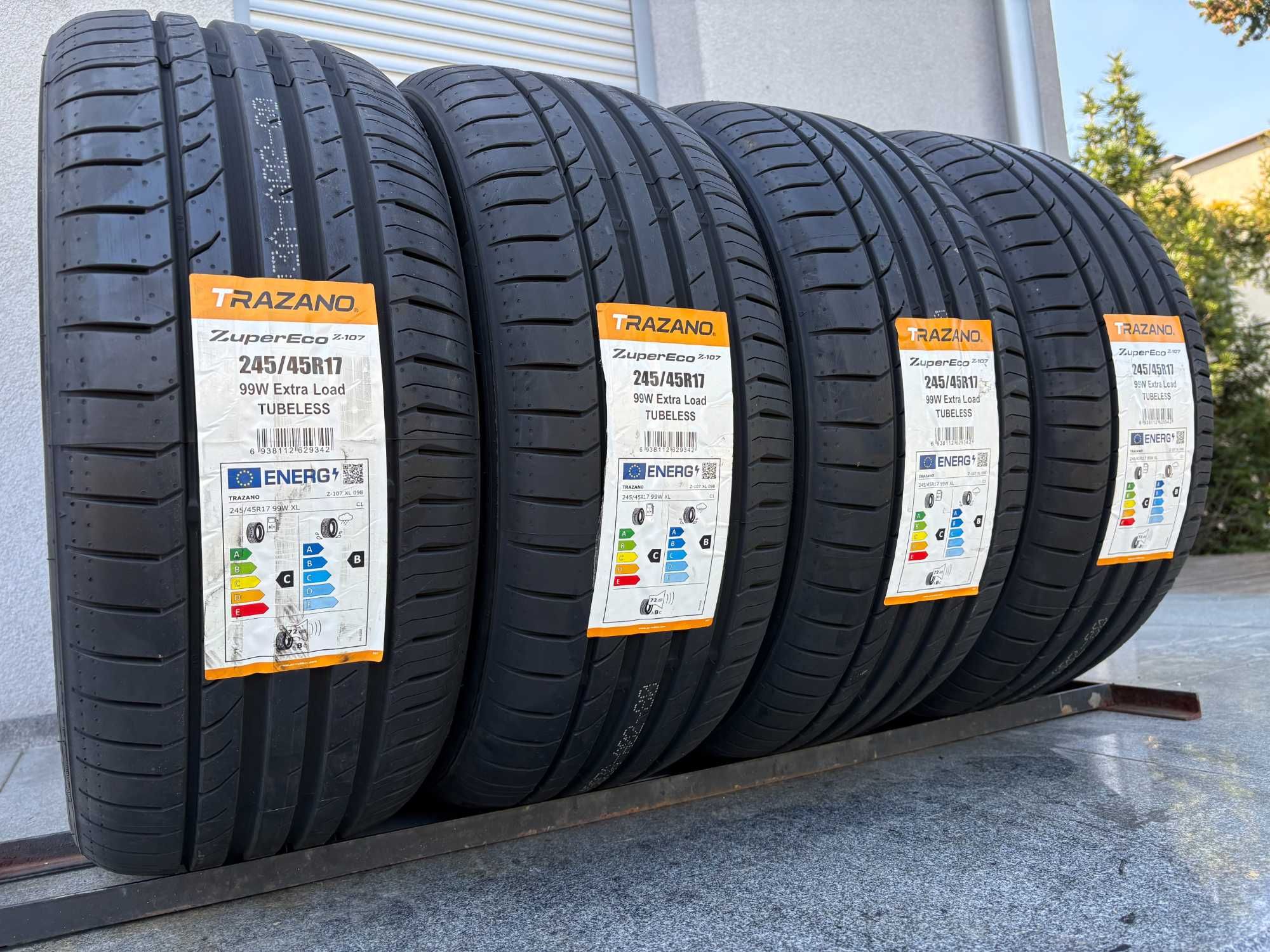 Letnia 245/45R17 Trazano Z107 99W XL prod. 2024r C,B,72db gwarancja
