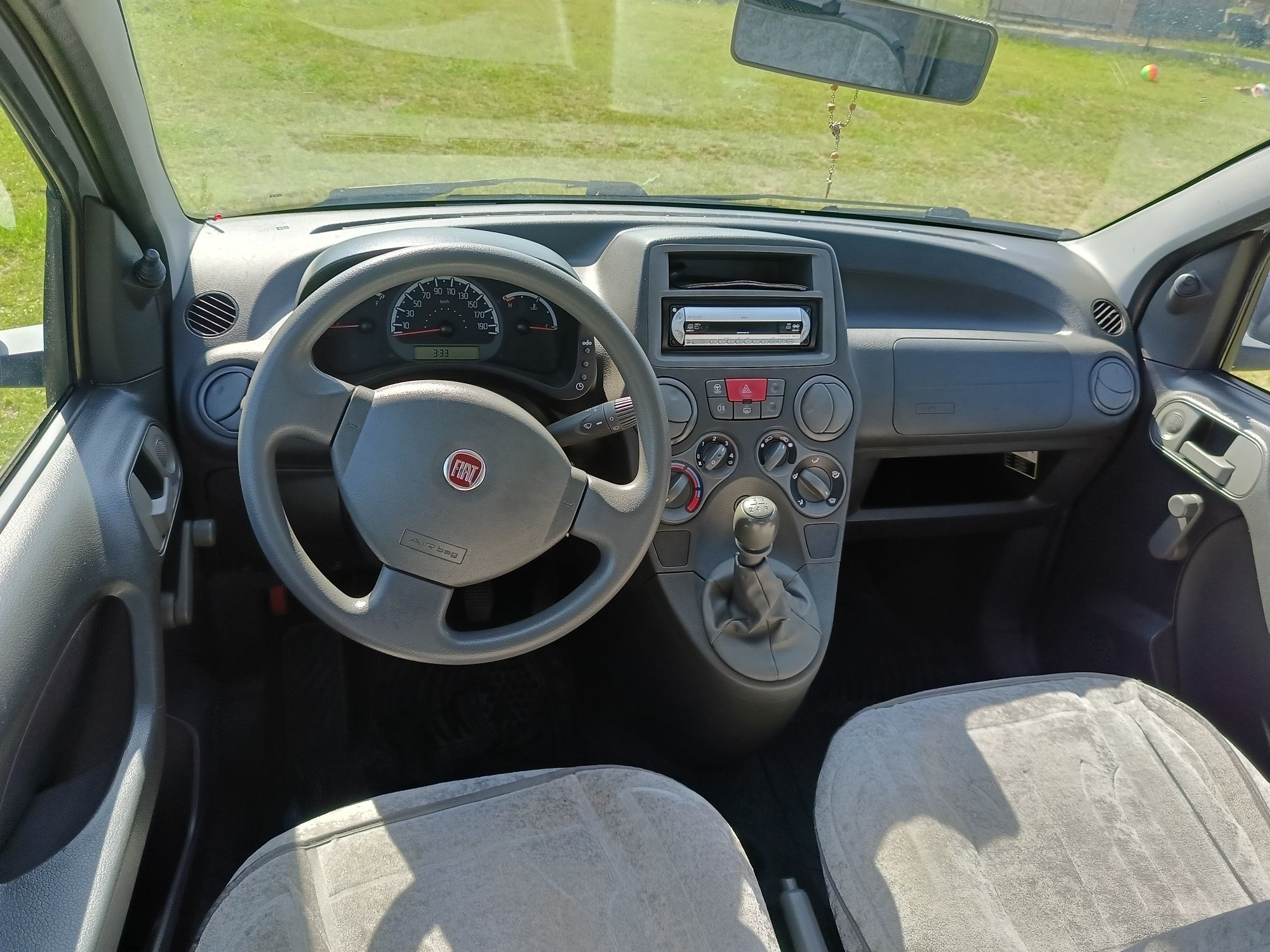 Fiat panda 2 wspomaganie opony z felgami na lato