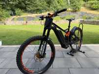 Rower Elektryczny ebike Exess Hp-e180 200mm skoku karbon Bafang roz L
