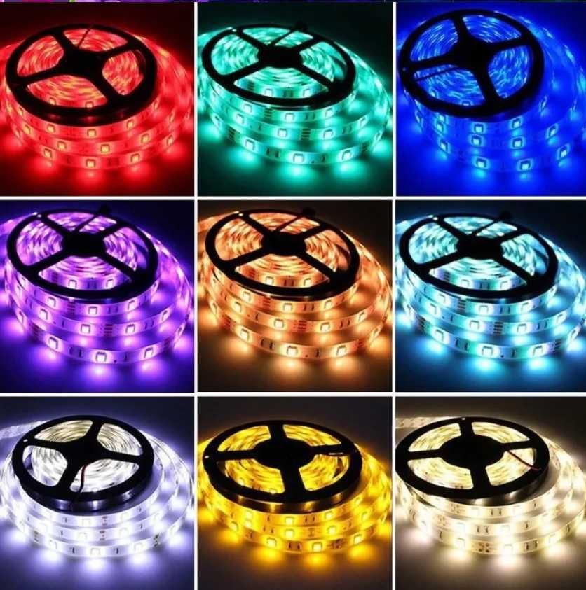 RGB LED светодиодная лента USB Bluetooth 5м