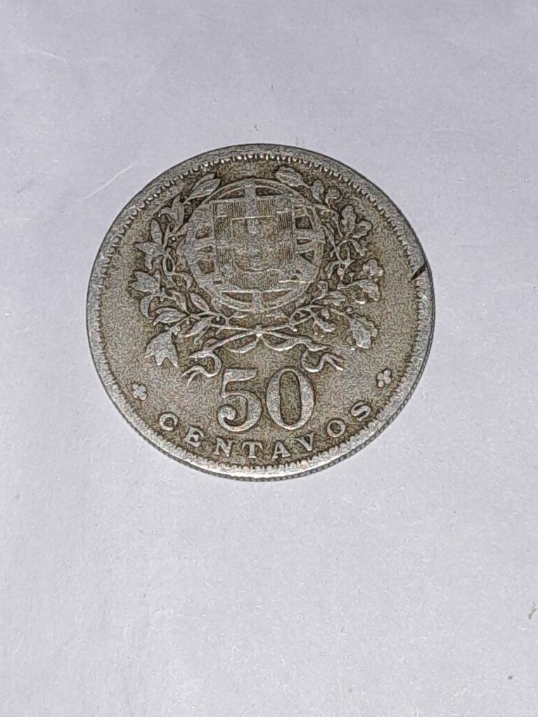 Moeda de 50 centavos do ano 1946.