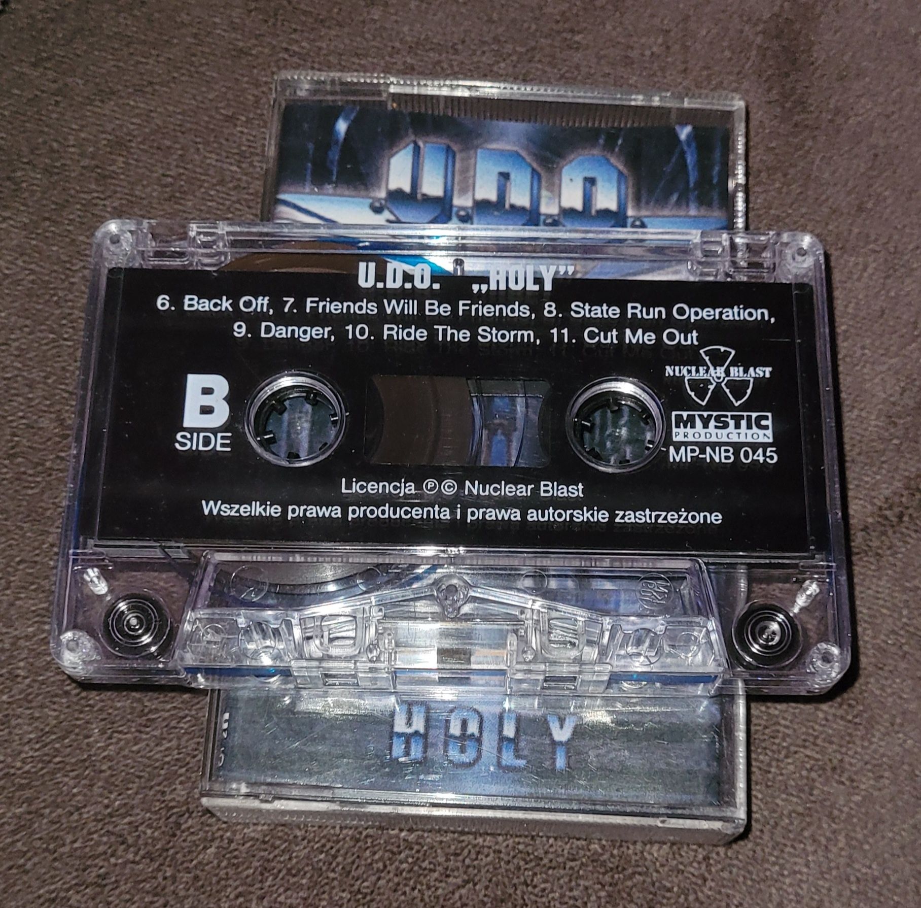 U.D.O. – Holy, kaseta magnetofonowa, heavy metal, rock