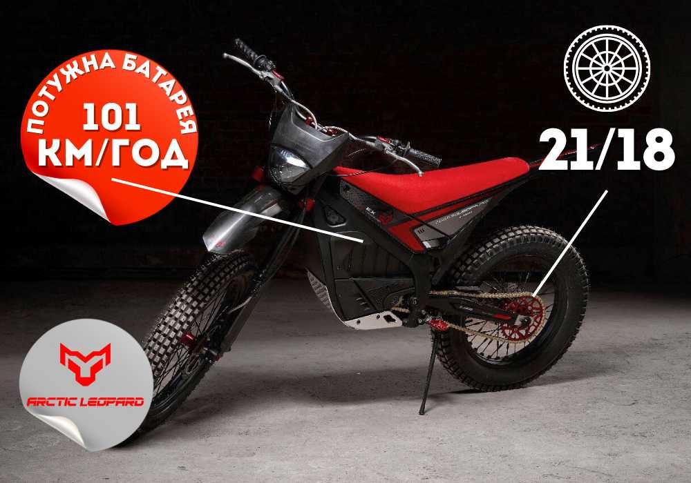Електричний мотоцикл Arctic Leopard  EX 800