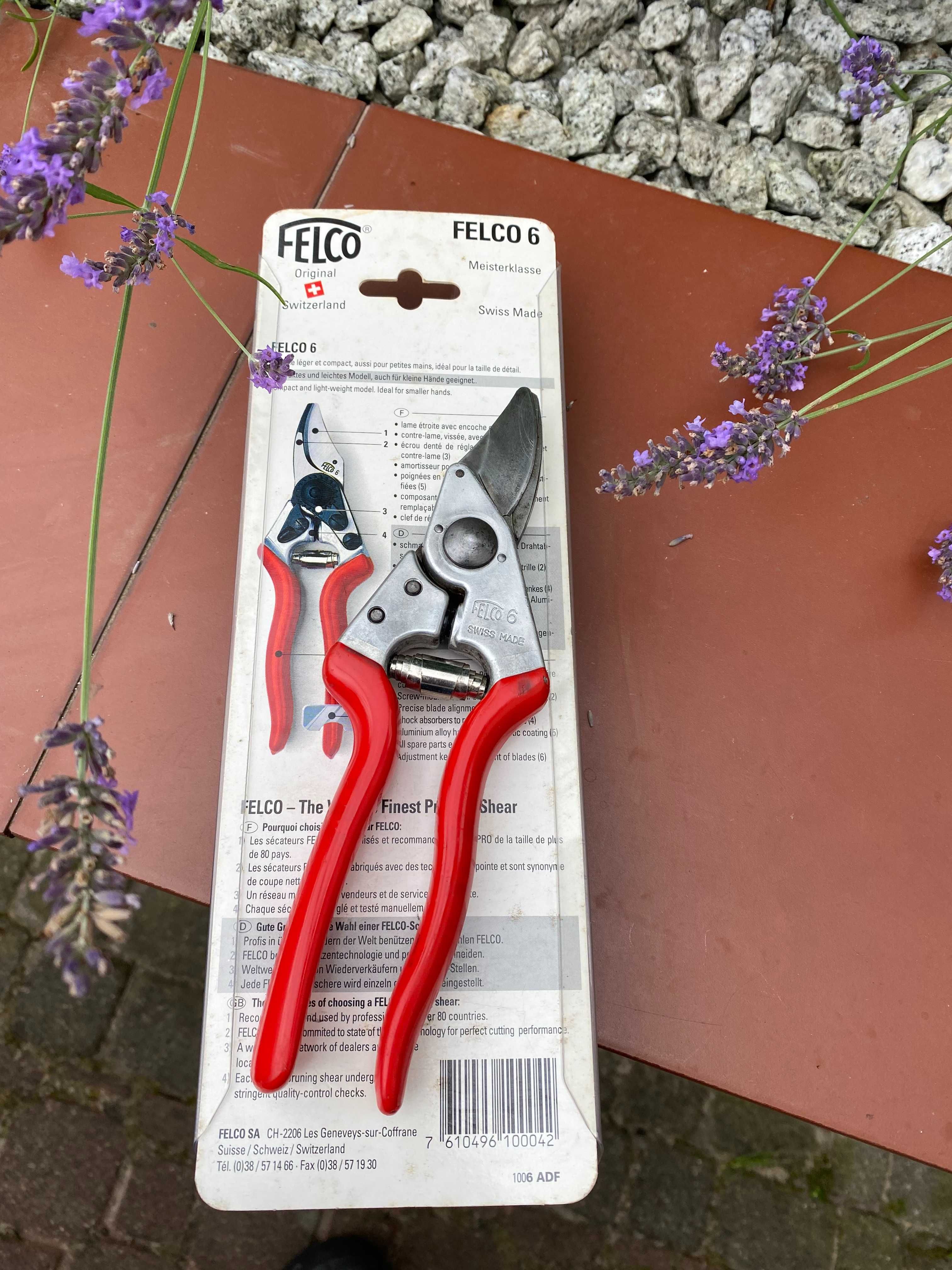 Sekator Felco 6 – profesjonalny, szwajcarski, do ogrodu