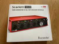 НОВАЯ Звуковая Карта Focusrite Scarlett 18I8 MK3 (3RD GEN)