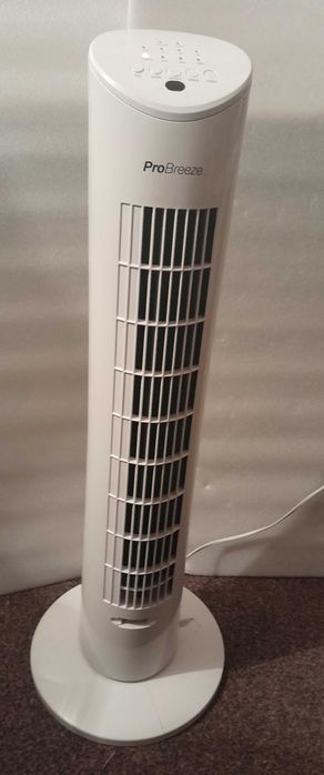 wentylator wieżowy Pro Breeze biały super cichy i wydajny