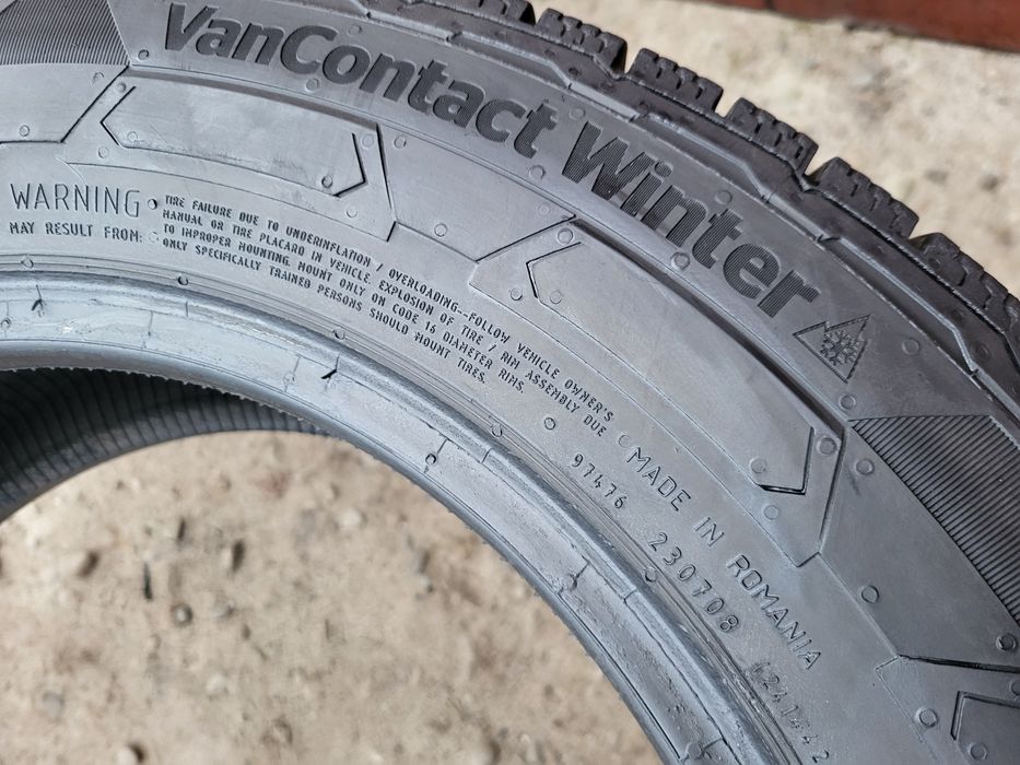 195/65/16C R16C Continental VanContact Winter 4шт ціна за 1шт шини