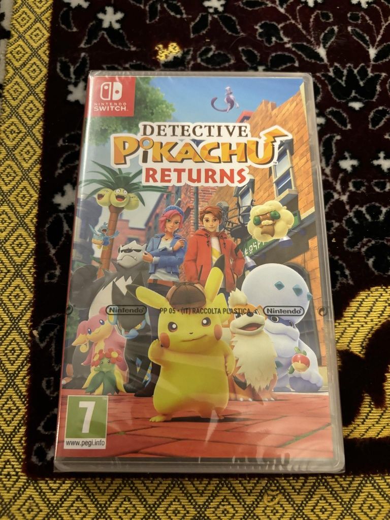 Gra nintendo switch Detective Pikachu Returns nowe