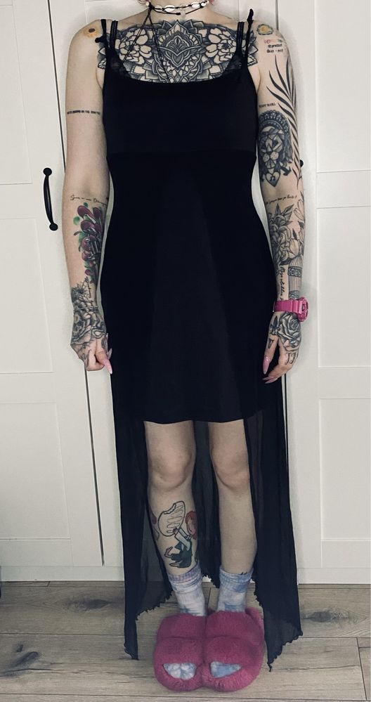 Sukienka mini maxi