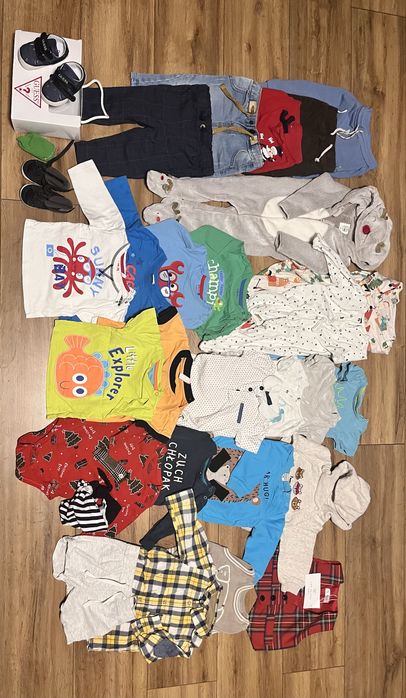 Paka ubrań dla chłopca 74 (30 ubrań)