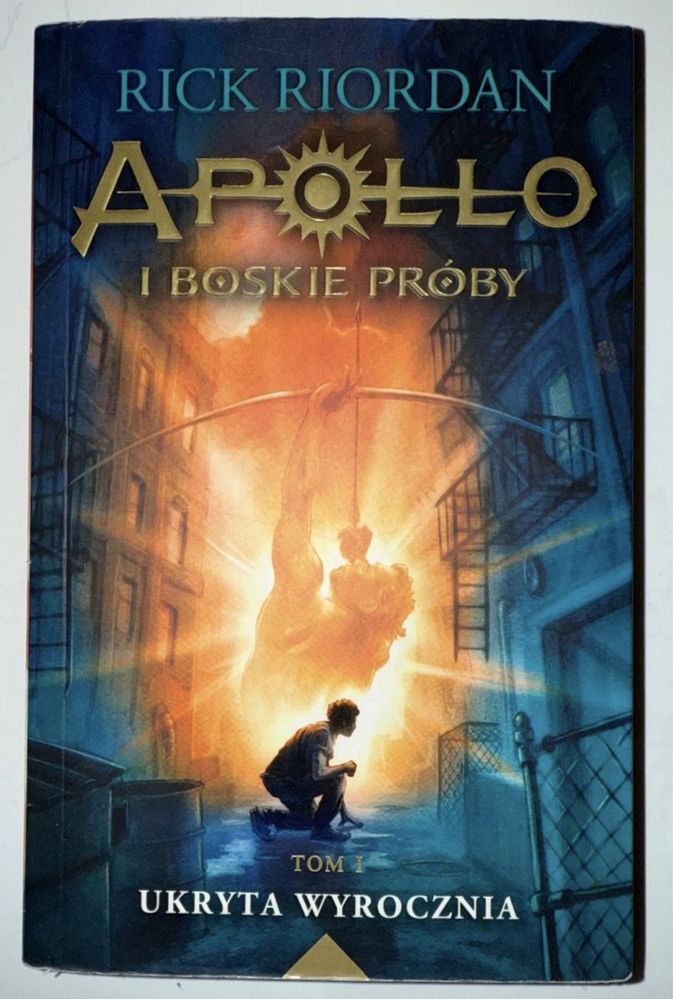 Książka Apollo i boskie próby. Tom 1. Ukryta wyrocznia - Rick Riordan
