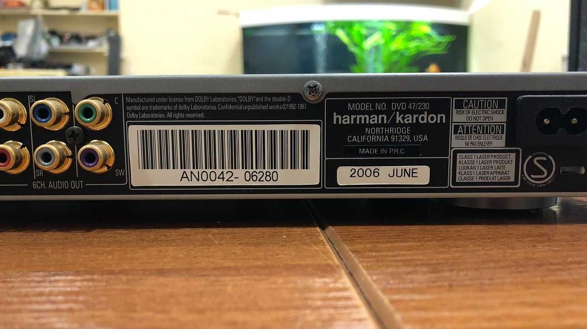 DVD 47 harman/kardon