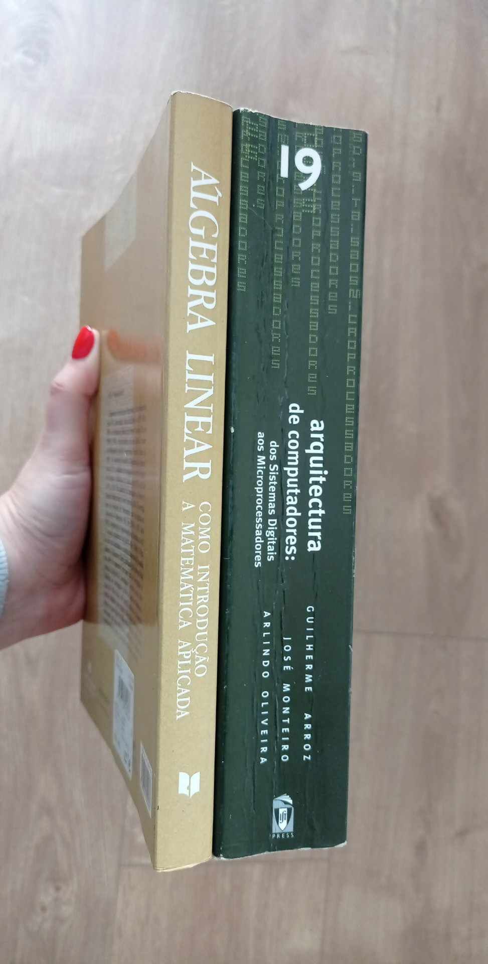 Livros Álgebra Linear e Arquitetura de Computadores