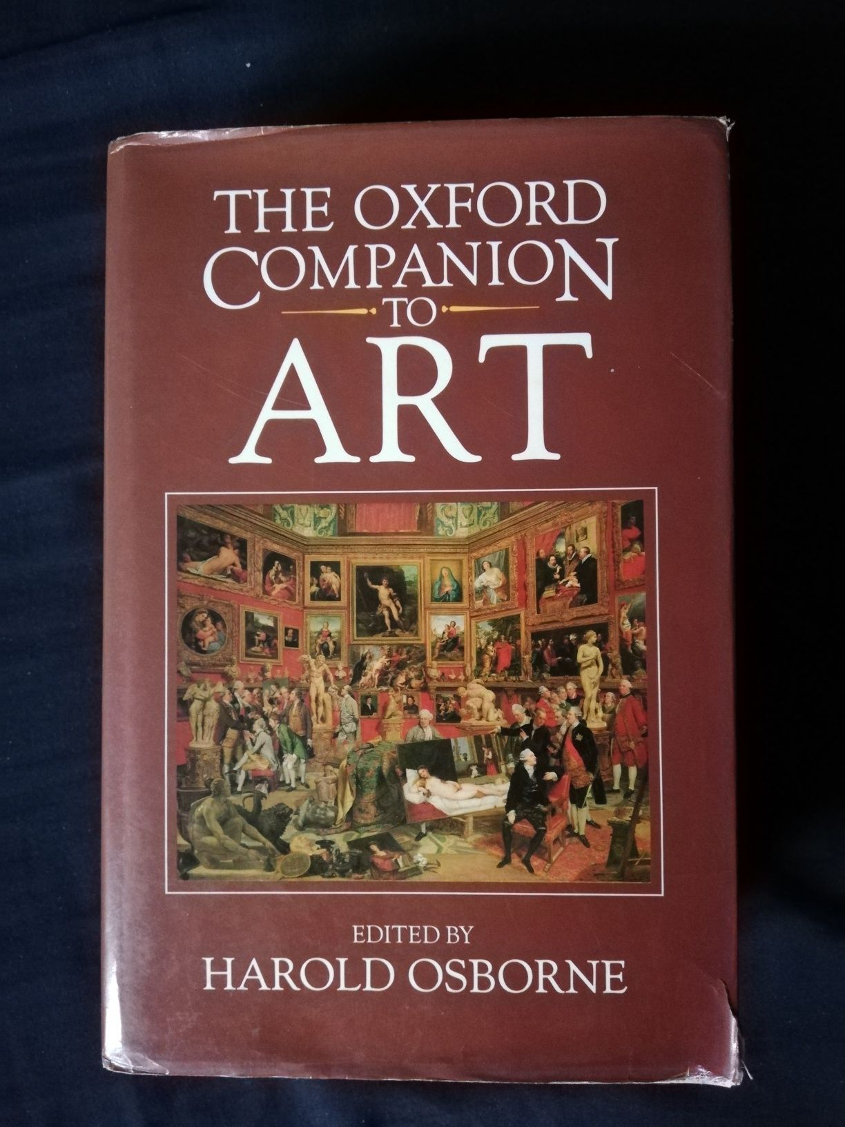 Livro "The Oxford Companion to Art" (portes grátis)