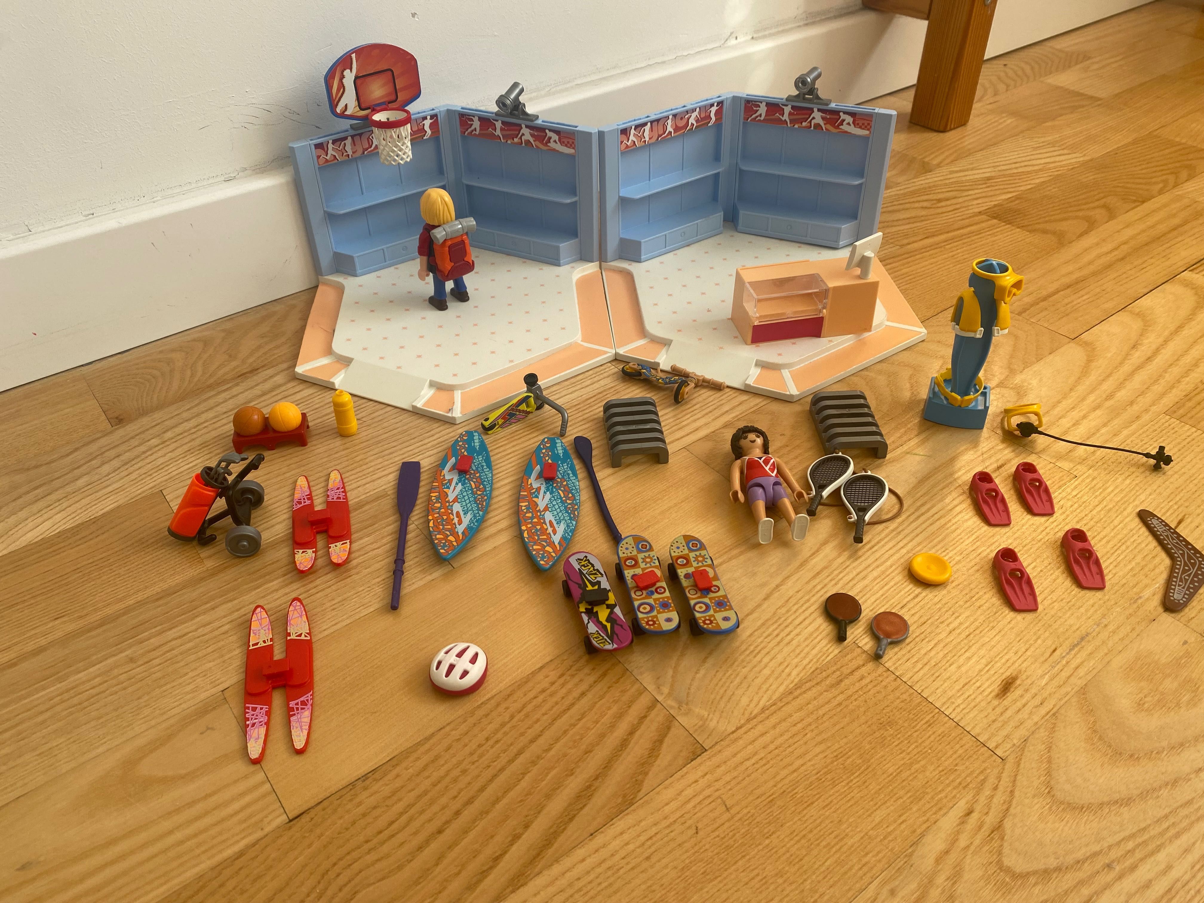 Playmobil sklep ze sprzętem sportowym