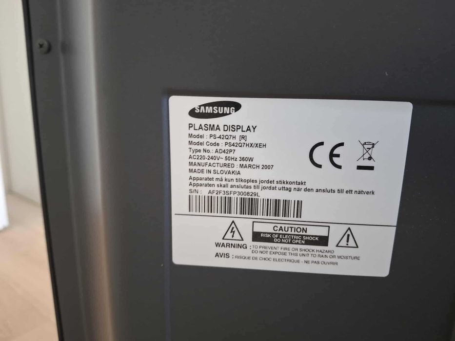 Telewizor Samsung PS-42Q7H 42''